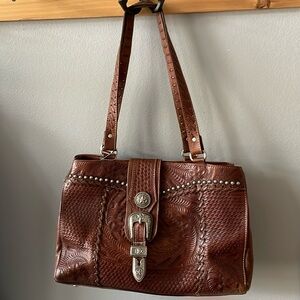 American West leather bag